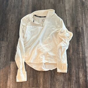 Nike Dri-FIT White Running Top